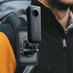 360 Rotation Bag Backpack Shoulder Strap Mount Strap Holder for GoPro_4