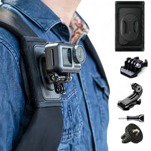 360 Rotation Bag Backpack Shoulder Strap Mount Strap Holder for GoPro_1
