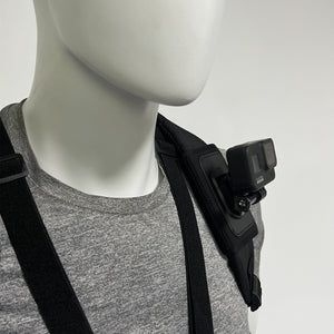 360 Rotation Bag Backpack Shoulder Strap Mount Strap Holder for GoPro_6