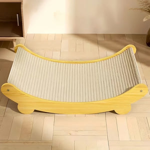 Detachable Wear-resistant Multifuction Cats Sleeping Bed Cat Scratch Board_4