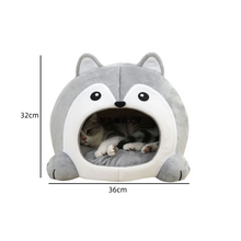 Soft Pet Basket Pet Bed for Cats and Small Dogs_5