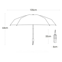 72 Bone Sunshade UV Protection Reverse Automatic Folding Umbrella_11