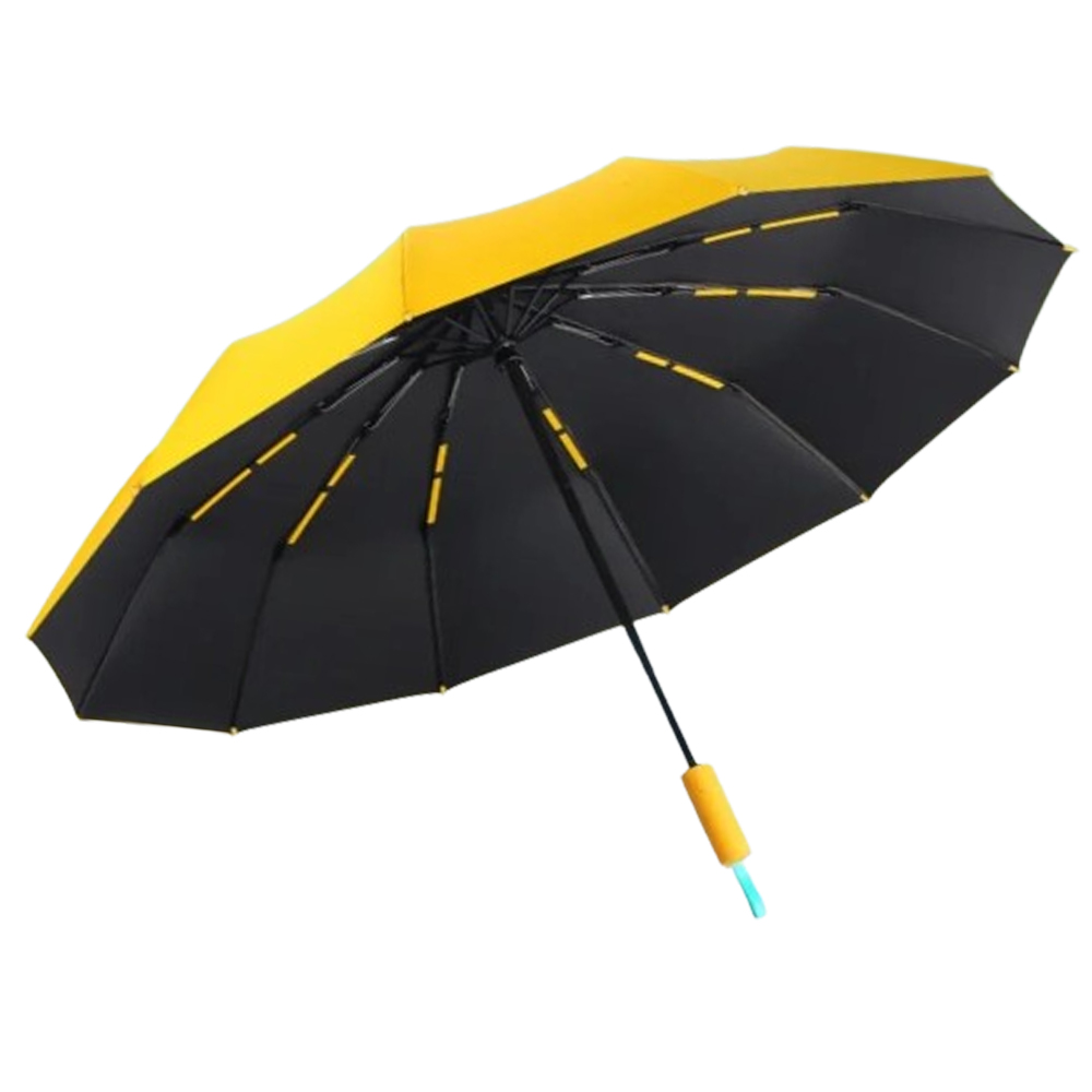 72 Bone Sunshade UV Protection Reverse Automatic Folding Umbrella_0