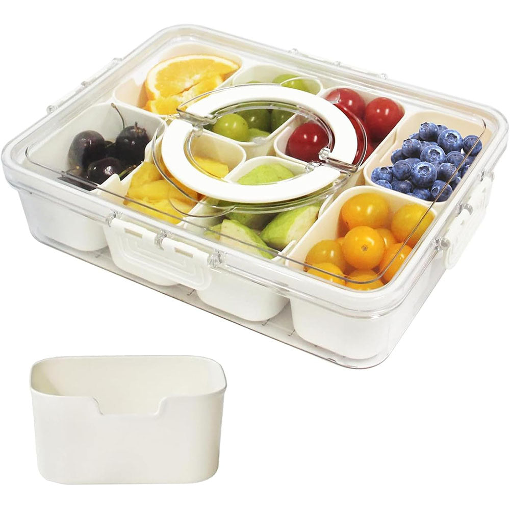 8-Grid Divided Serving Tray Storage Box_0