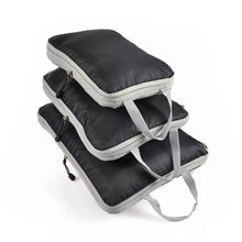 3Pcs Compressible Travel Storage Bag Suitcase Packing Cubes_3