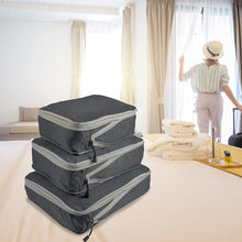 3Pcs Compressible Travel Storage Bag Suitcase Packing Cubes_8