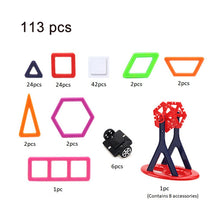 Kids Mini Magnetic Construction Building Blocks Set_11