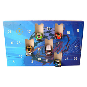 Advent Calendar Christmas Racing Cars Die cast Cars Toy_3