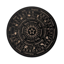 Wooden Moon and Star Pendulum Board for Metaphysical Healing and Divination_7