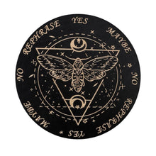 Wooden Moon and Star Pendulum Board for Metaphysical Healing and Divination_5
