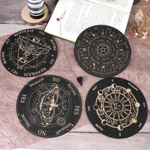 Wooden Moon and Star Pendulum Board for Metaphysical Healing and Divination_3