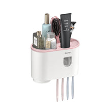 Smart Magnetic Inverted Toothbrush Holder with Automatic Toothpaste Squeezer_16