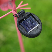 Garden Solar Lights Outdoor Solar Powered Flamingo Stake Lights Metal Flamingo Decorative Lights Weatherproof Pink Flamingo_4
