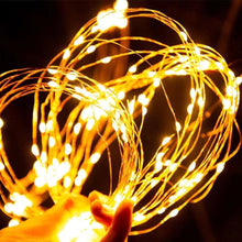 200 LED Solar Waterfall String Lights for Garden Christmas Decor_1