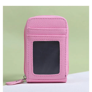 Organ Card Bag Portable Women's Short Bank Card Cover_2