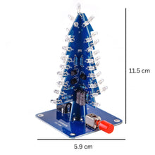 Christmas Tree DIY Kits RGB LED Flashing Tree DIY Kits Electronics Soldering Colorful_5