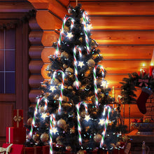5PCS Solar Candy Cane Lights Festive Christmas Decor for Gardens, Lawns and Landscapes_1