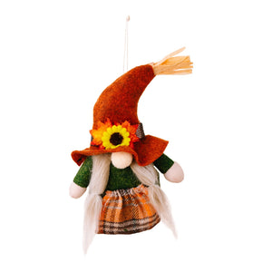 Fall Gnome Pumpkin Maple Sunflower Harvest Autumn Elf Dwarf Plush Faceless Dolls Ornaments_8