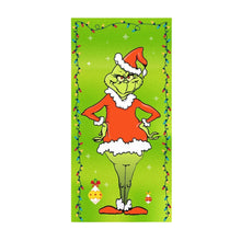 Monster Thief Shaped Christmas Door Cover and Banner Decoration Christmas Party Decoration_11