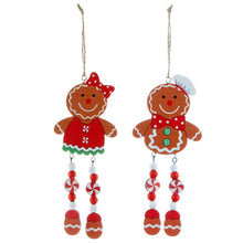 Christmas Tree Gingerbread  Pendant Wooden Ornaments Gingerbread Pendant Decorations Accessories_5