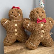 Christmas Gingerbread Man Pendant Christmas Tree Party Home Decor Pillow For Decoration Couch_0