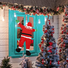 Climbing Santa Claus Decoration Light Up Outdoor Indoor Hanging Climbing Santa Claus Christmas Decoration_1