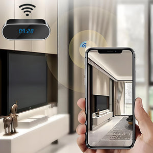 1080P Wireless IR Night Vision View Hide Camera Digital Clock_3