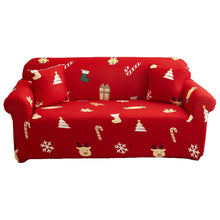 Christmas Stretch Sofa Cover Slipcover_0