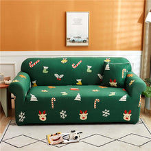 Christmas Stretch Sofa Cover Slipcover_3