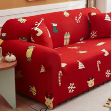 Christmas Stretch Sofa Cover Slipcover_5