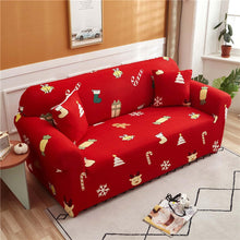 Christmas Stretch Sofa Cover Slipcover_8