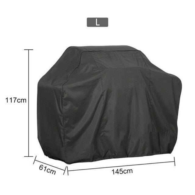 Waterproof Barbecue Cover - S, M, L, XL or XXL Sizes