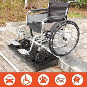 Plastic Threshold Ramp for Driveway Loading Dock Sidewalk Car_2