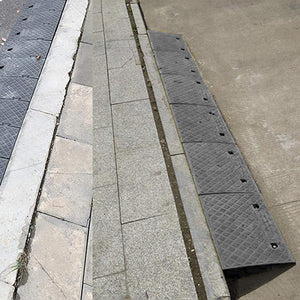 Plastic Threshold Ramp for Driveway Loading Dock Sidewalk Car_3