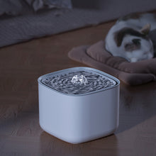 USB Electric Mute 3L Auto Recirculating Cat Water Fountain with Auto Recirculation_4