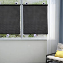 Universal Roller Blinds Suction Cup Retractable Windshield Sunshade Window Blinds_3