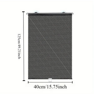 Universal Roller Blinds Suction Cup Retractable Windshield Sunshade Window Blinds_8