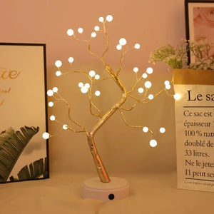 Table Tree Night Light Desktop Tree LED Lamp Light Decoration_4