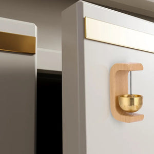 Japanese Wooden Wind Chimes Wireless Doorbell Entrance Door Bell_5