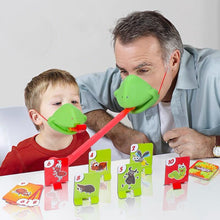 Frog Lizard Mask Wagging Tongue Lick Cards Board Games for Family Party Toys_0