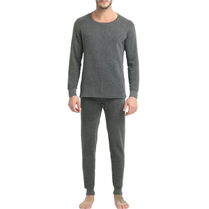 Thermal Underwear Men Long Johns Set_9