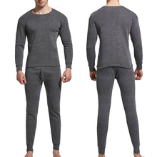 Thermal Underwear Men Long Johns Set_6