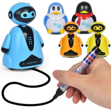 Smart Pen Tracking Robot Toy Creative Inductive Electric Robot Car_0