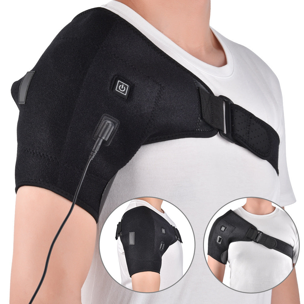 Heated Shoulder Brace Support Wrap_0
