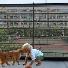 Pet Dog Barrier Fences Breathable Mesh Playpen For Dog Safety Fence