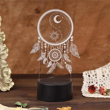 Dream catcher 3D Night Light 3D Optical Illusion Lamp