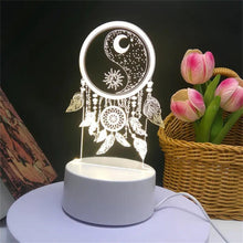 Dream catcher 3D Night Light 3D Optical Illusion Lamp