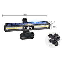 Solar Motion Lights Outdoor Waterproof Solar Fence Lights