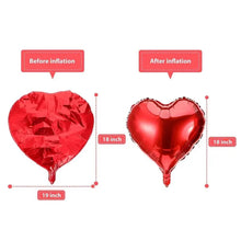 18 Inch Red Love Heart Foil Balloons Big Helium Globos_8