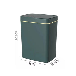 15L Smart Bathroom Trash Bin with Smart Lid